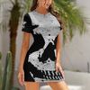 Runae Moon Short Sleeve Dress #2