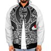 The Brimstone Lab Button Up Baseball Jacket #1
