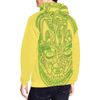 The Brimstone Lab Neon Grey Grus "Big Face" Hoodie