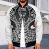 The Brimstone Lab Button Up Baseball Jacket #1
