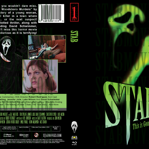 Stab Blu Ray Case