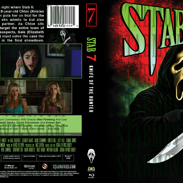 Stab 7 Blu Ray Case