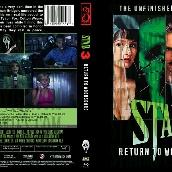 Stab 3: RTW Blu Ray Case