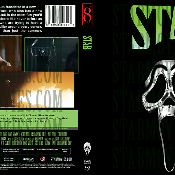 Stab 8 Blu Ray Case