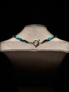 SPECIAL EDITION: Miniature Flute Set | Walnut with Sleeping Beauty Turquoise Inlay Necklace and Earrings Set