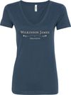 T-shirt Blue V-neck