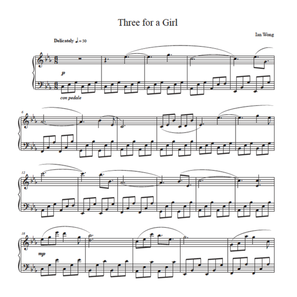 Three for a Girl