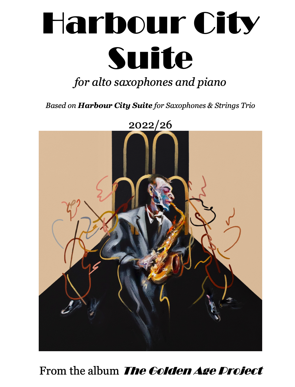 Harbour City Suite for alto saxophone & piano
