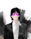 Abstract Musician Series - Ric Ocasek / The Cars (5x7")