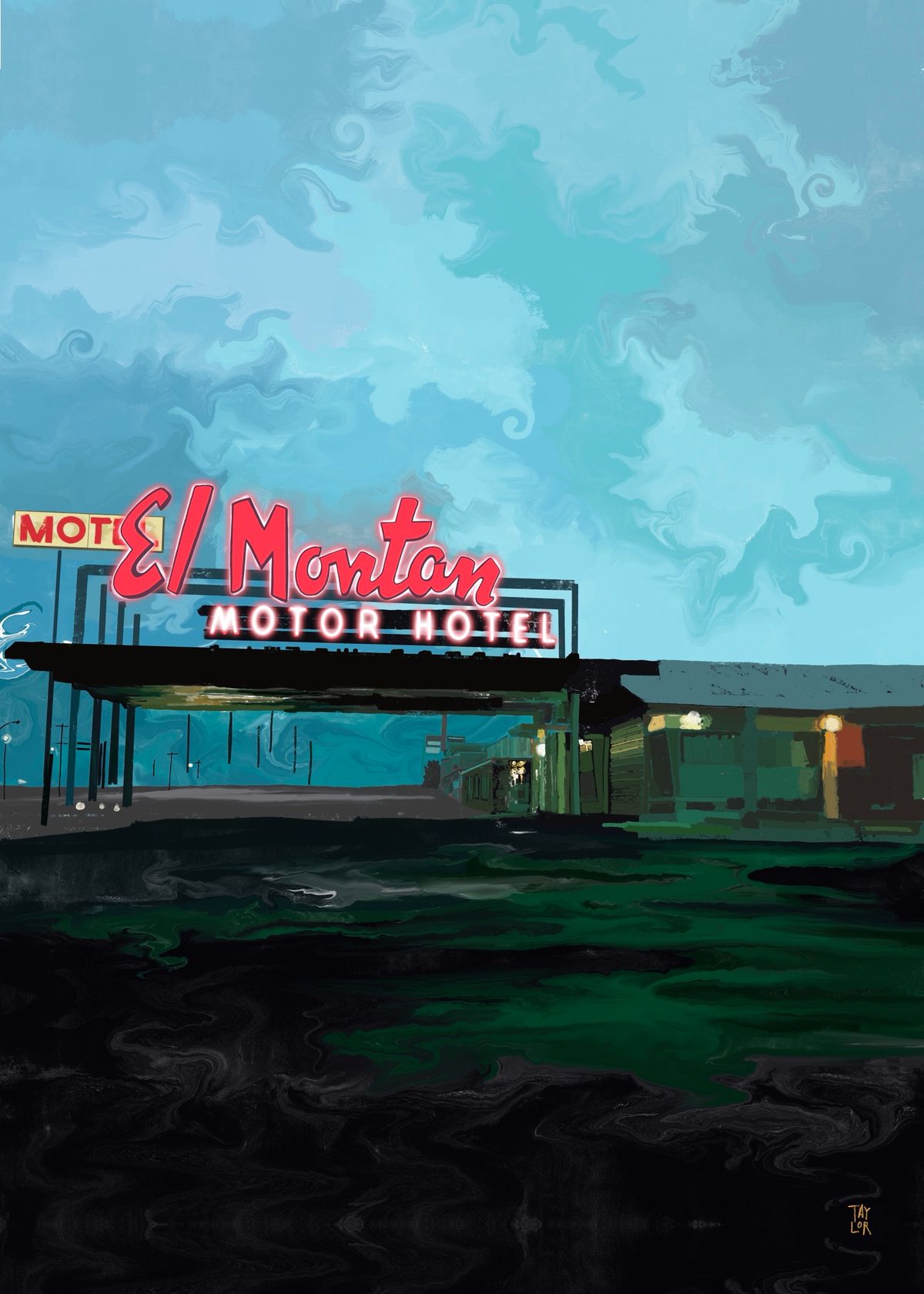 San Antonio Series - El Montan (5x7")