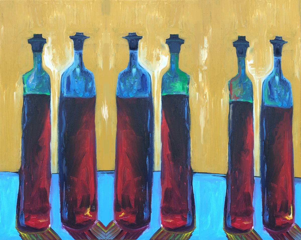 Bottles (20x16")
