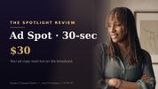 Ad Spot (30-sec) — $30