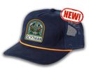 "Weld" Navy Hat with Gold Rope