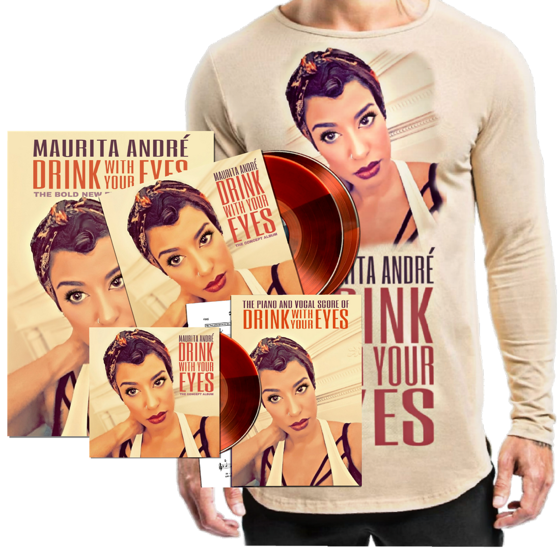 Drink with Your Eyes Vinyl & CD Fan Bundle #1