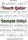 Touch Qatar - Leadsheet in G (Western Style)