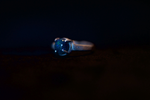 Blue Opal Silver Ring