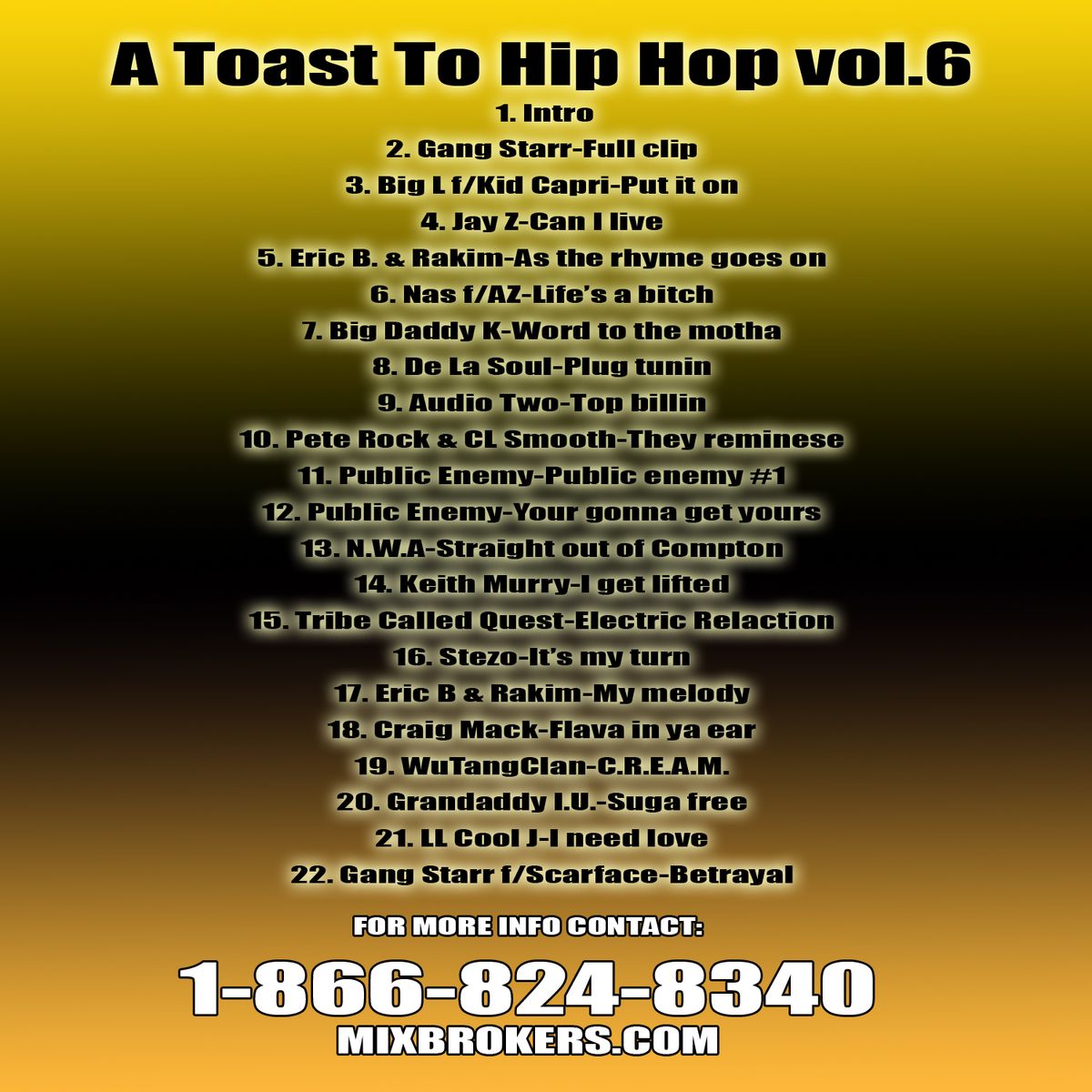 A Toast to Hip Hop - CD