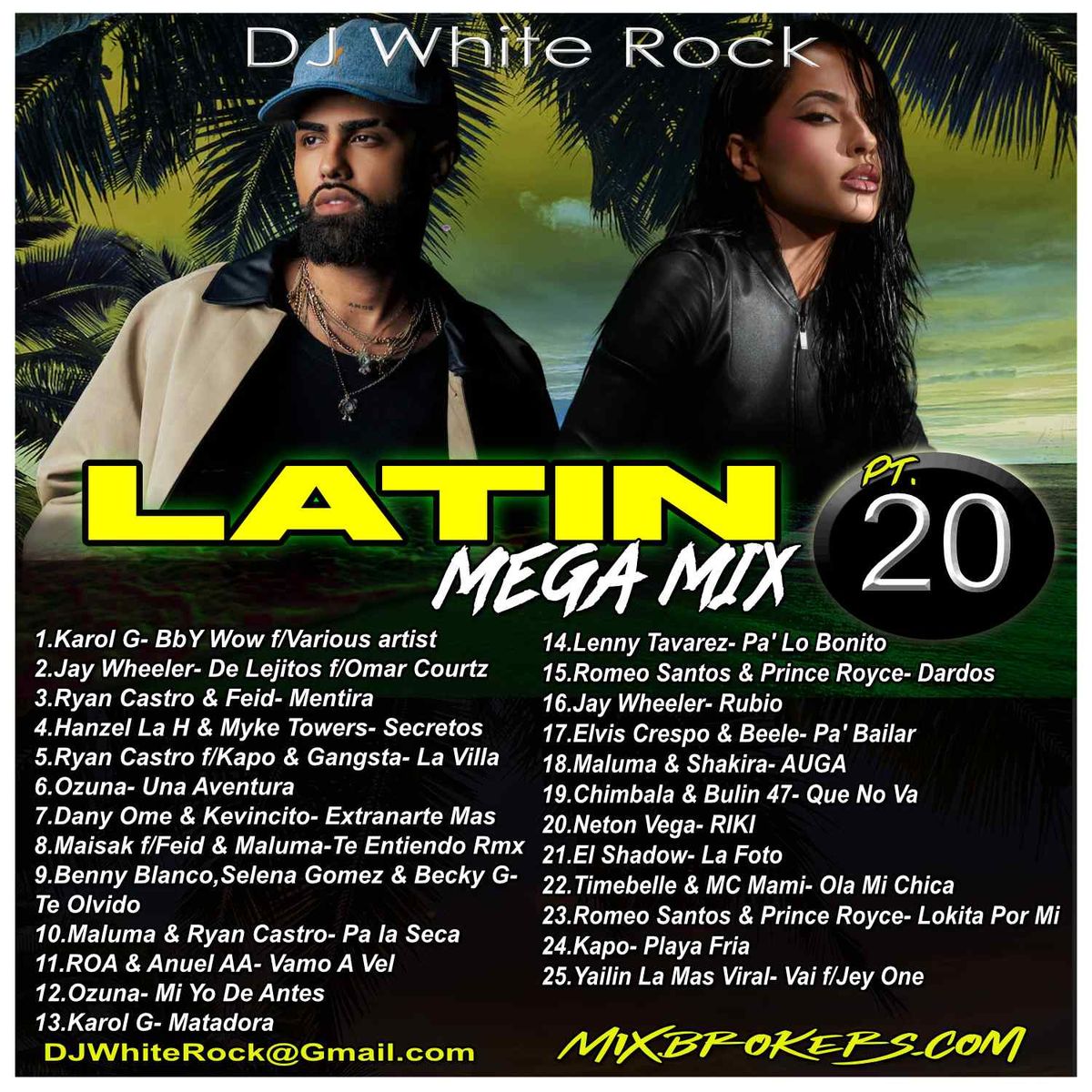 Latin Mega Mix #20 - CD
