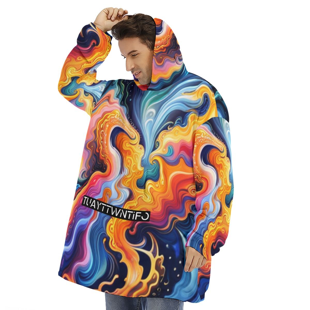 EVOLVE by Zack Ultra TuAyttwntiFo Blanket Hoodies