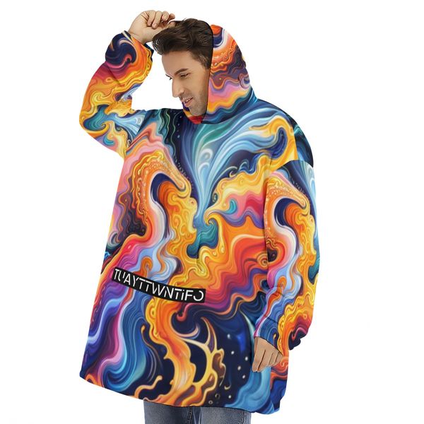 EVOLVE by Zack Ultra TuAyttwntiFo Blanket Hoodies