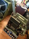 1960s Siemens Model 2000 16mm Vintage Film/Movie Projector, built-in Tube amp and separate Speaker