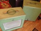 1960s Siemens Model 2000 16mm Vintage Film/Movie Projector, built-in Tube amp and separate Speaker