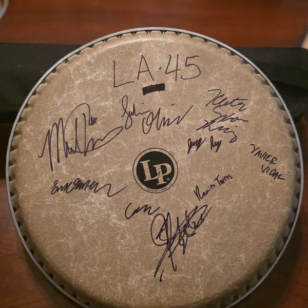 🥁 11" LP Conga Head – Played by Amy Torres, Signed by LA 45