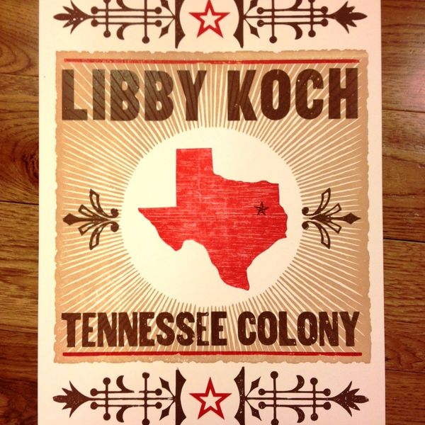 Tennessee Colony Hatch Show Print