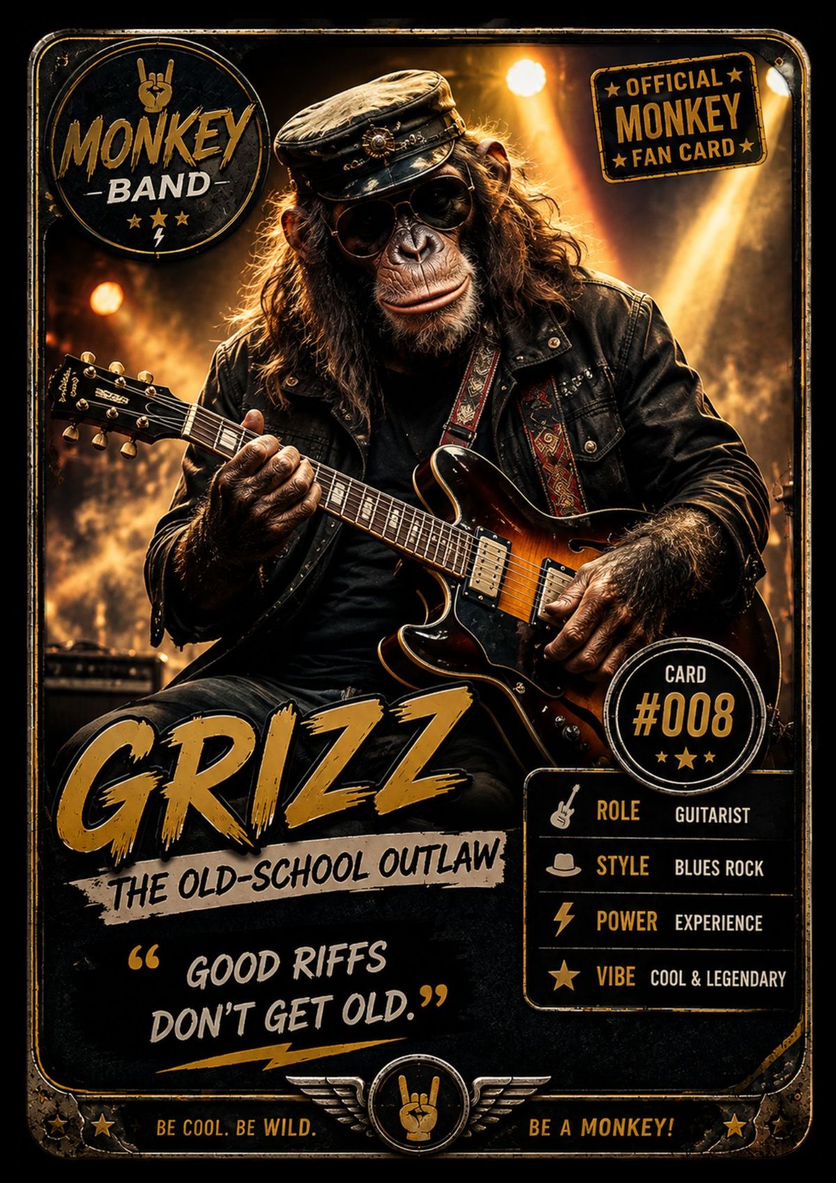 GRIZZ #008 β THE OLD-SCHOOL OUTLAW