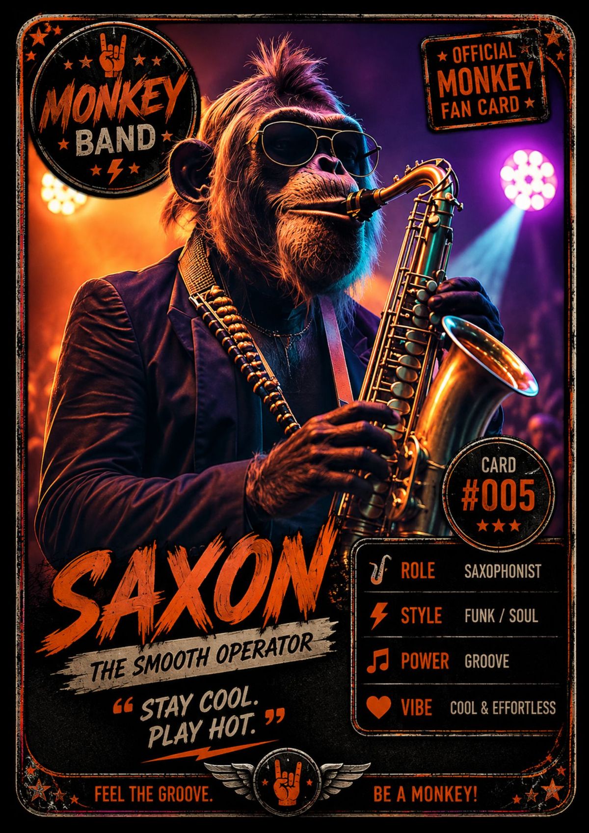 SAXON #005 β THE SMOOTH OPERATOR