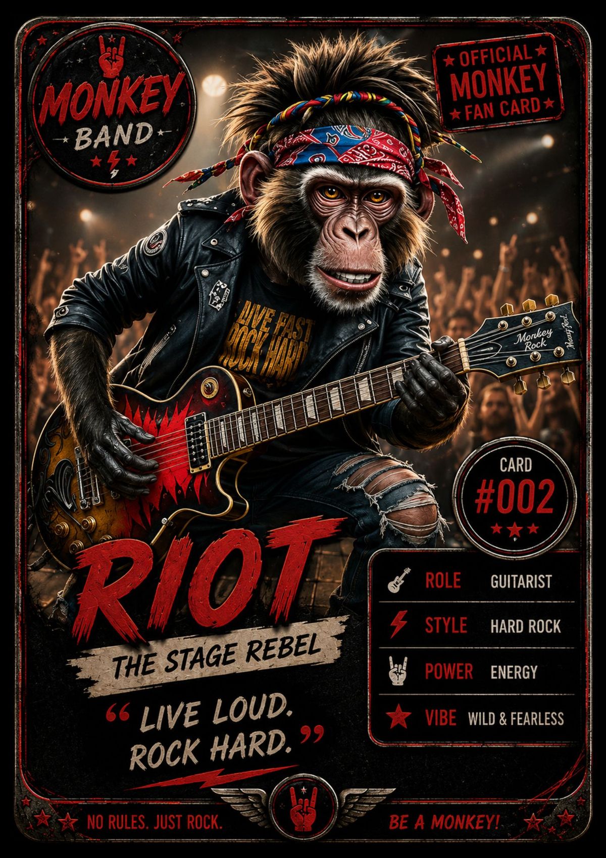 RIOT #002 β THE STAGE REBEL
