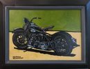 BLACK HARLEY KNUCKLEHEAD