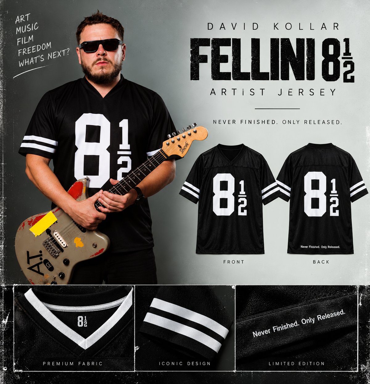FELLINI 8½ – ARTIST JERSEY