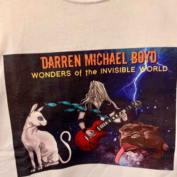 Wonders of the Invisible World 2020 tour T-shirt