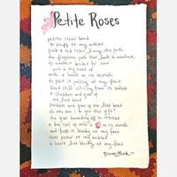 Handwritten Lyrics on Cotton Khadi Paper