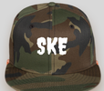SKE FLAT BILL SNAP BACK CAMO HAT