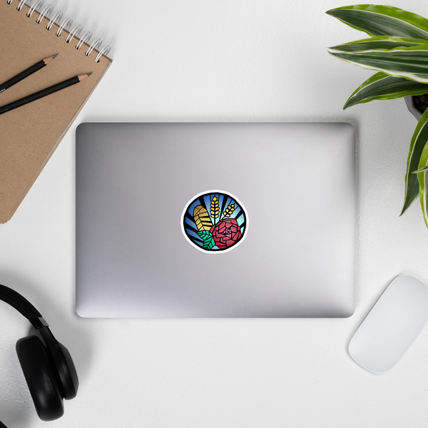 Sticker - 3"x3" - JMM Logo