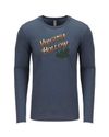 Indigo Blue Long Sleeve T-Shirt