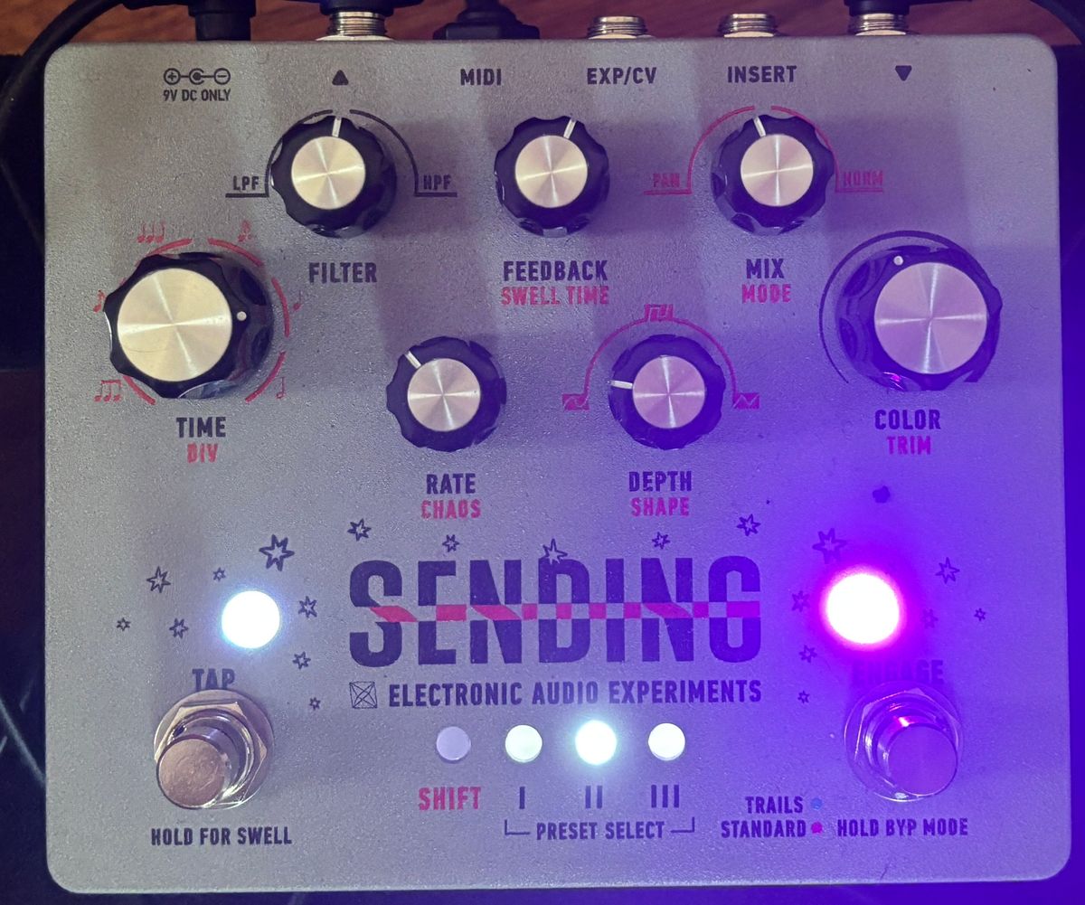 Dean's SENDING delay pedal