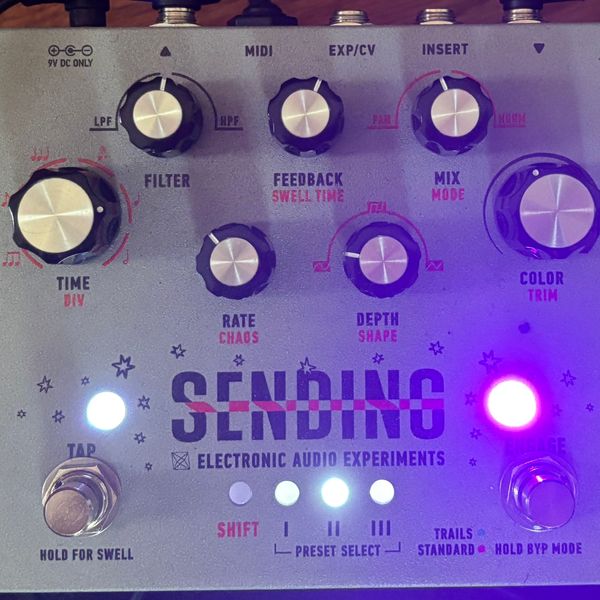 Dean's SENDING delay pedal