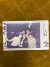 Custom Autographed Polaroid