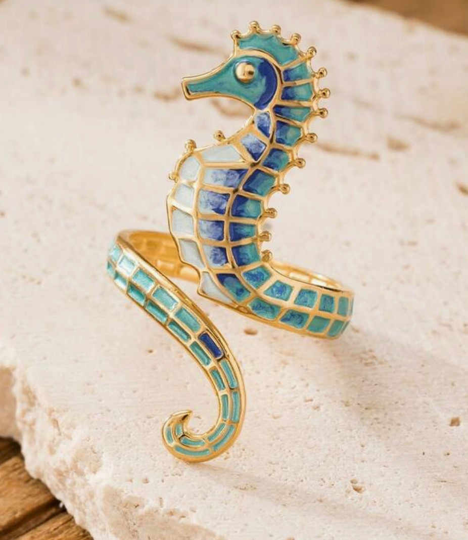 Bague Hippocampe | Hippocampus Ring