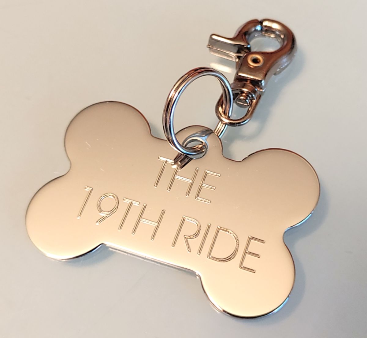the 19TH RIDE Dog Tag & Clasp
