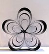 Black Triple Daisy Mini