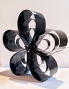Black Triple Daisy Mini