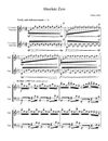 "Absolute Zero" Duet for Two Marimbas Digital Copy