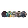 Set of Pin Buttons