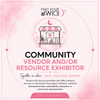 Community Vendor and/or Resource Exhibitor