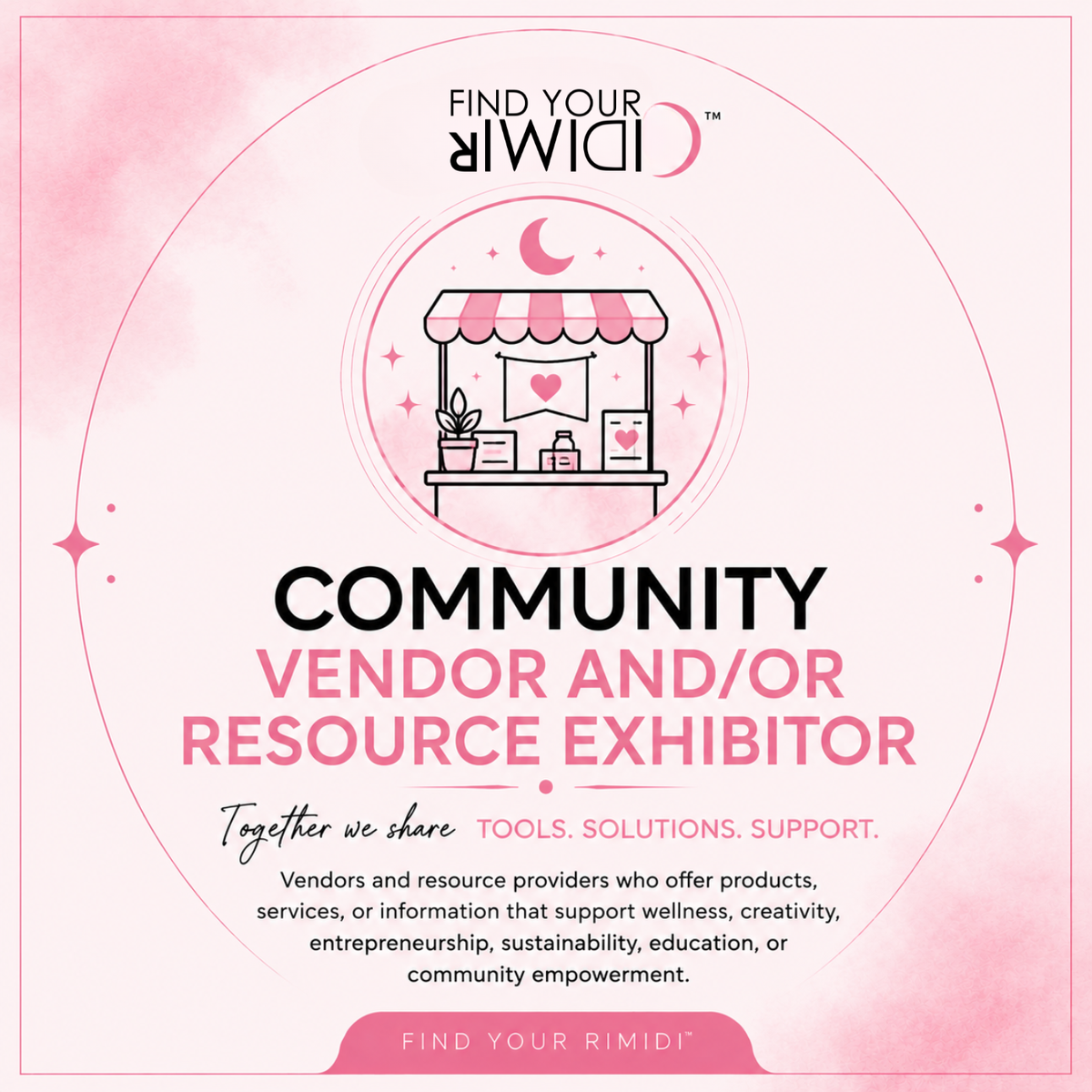 Community Vendor and/or Resource Exhibitor