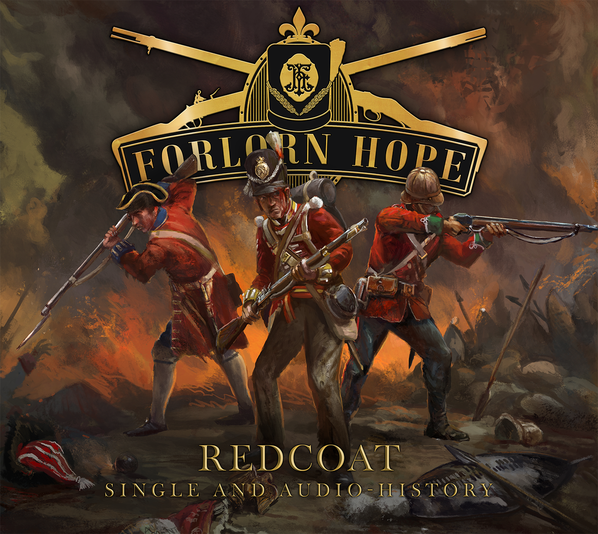 ‘Redcoat’ Single & Audiohistory: CD Digipak